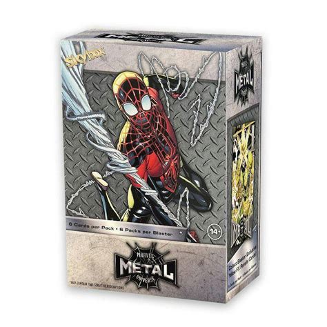 spider man trading cards box